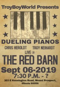 Read more about the article Troy Boy and his Dueling Pianos – 9/6